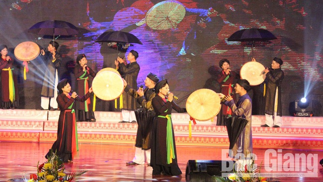 Liên hoan hát quan họ tỉnh Bắc Giang khai mạc ngày 18/10 - Ảnh 1.