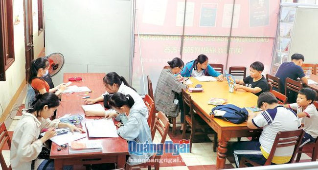 Thư viện Tổng hợp tỉnh Quảng Ngãi: Đổi mới để lan tỏa văn hóa đọc - Ảnh 1.