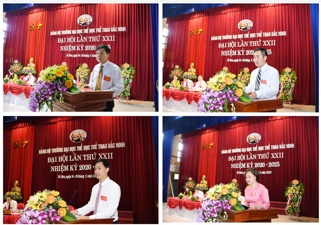 Trường Đại học TDTT Bắc Ninh tổ chức thành công Đại hội Đảng bộ lần thứ XXII, nhiệm kỳ 2020-2025 - Ảnh 2.