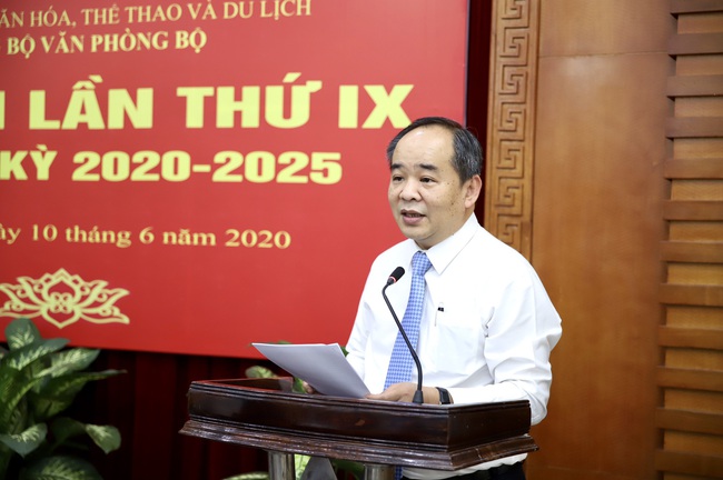 
Ông Nguyễn Thái Bình tái đắc cử Bí thư Đảng ủy Văn phòng Bộ VHTTDL - Ảnh 1.