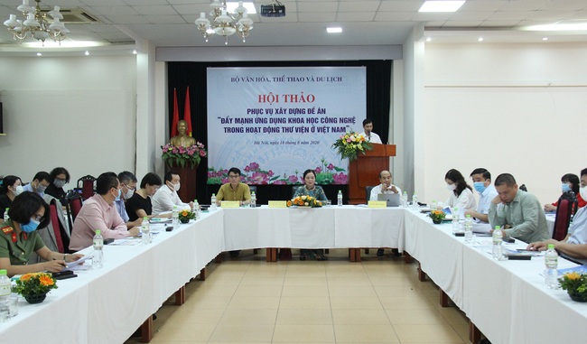 Hội thảo phục vụ xây dựng Đề án &quot;Đẩy mạnh ứng dụng khoa học và công nghệ trong hoạt động thư viện tại Việt Nam đến năm 2025, định hướng đến năm 2030&quot; - Ảnh 2.