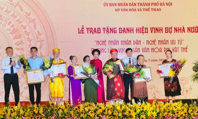 Hà Nội: 92 cá nhân được đề nghị xét tặng danh hiệu Nghệ nhân nhân dân, Nghệ nhân ưu tú - Ảnh 1.