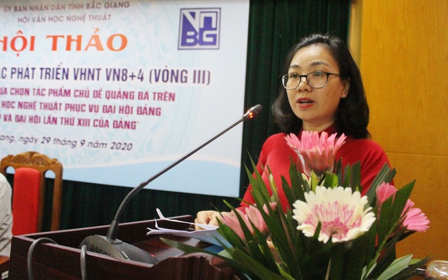 Bắc Giang: Hội thảo Nhóm hợp tác phát triển văn học nghệ thuật - Ảnh 2.