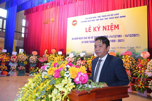 Trường Đại học TDTT Bắc Ninh kỷ niệm 60 năm ngày Bác Hồ về thăm trường - Ảnh 2.