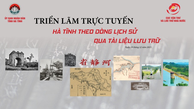 Triển lãm 3D trực tuyến “Hà Tĩnh theo dòng lịch sử qua tài liệu lưu trữ” - Ảnh 1.