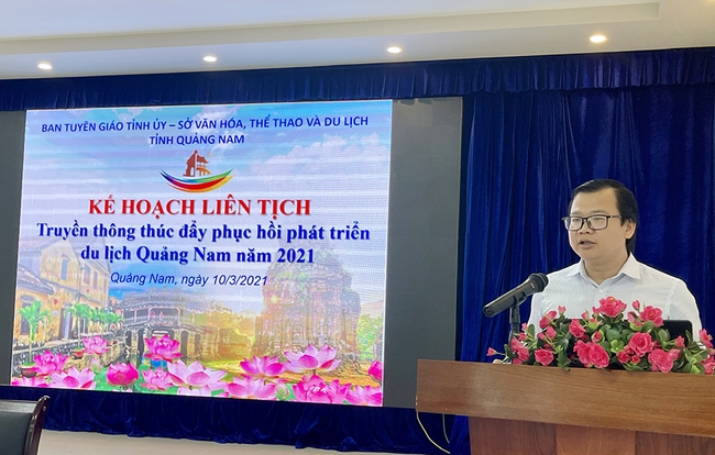 Ký kết liên tịch truyền thông thúc đẩy phục hồi phát triển du lịch Quảng Nam năm 2021 - Ảnh 1.