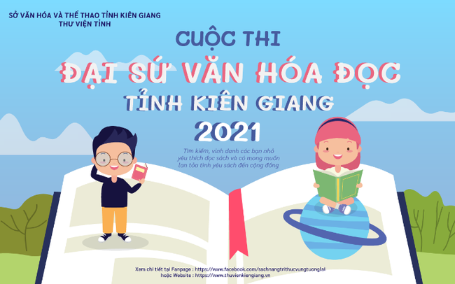 Kiên Giang với Cuộc thi Đại sứ Văn hóa đọc năm 2021 - Ảnh 1.