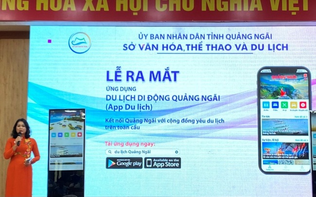 Ra mắt ứng dụng du lịch di động Quảng Ngãi - Ảnh 1.