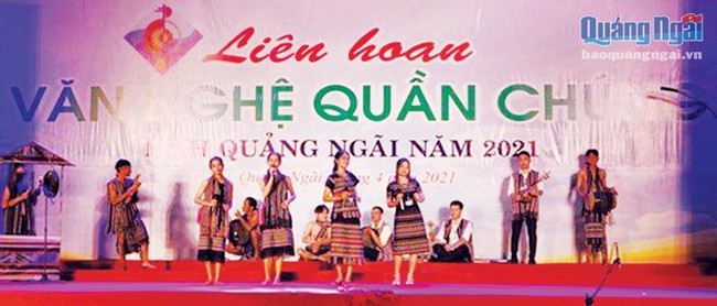 Quảng Ngãi: Phát triển phong trào văn nghệ quần chúng - Ảnh 1.