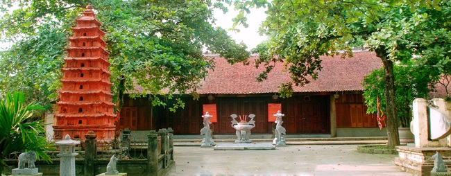 Thăm dò khảo cổ học dưới chân tháp đất nung chùa An Xá, tỉnh Hưng Yên - Ảnh 1.