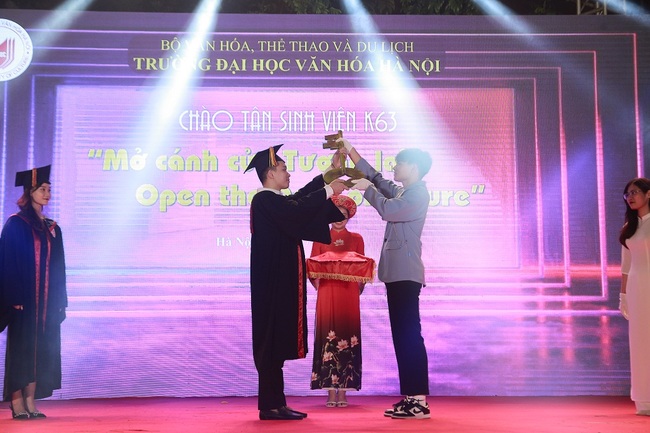 Trường Đại học Văn hóa Hà Nội tổ chức Gala Chào tân sinh viên K63 - Ảnh 3.