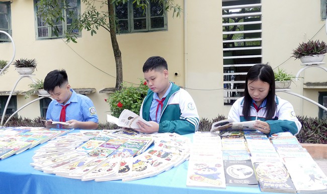 Lào Cai: Ngày hội truyền thông hưởng ứng Tuần lễ học tập suốt đời trong thư viện năm 2022 - Ảnh 3.