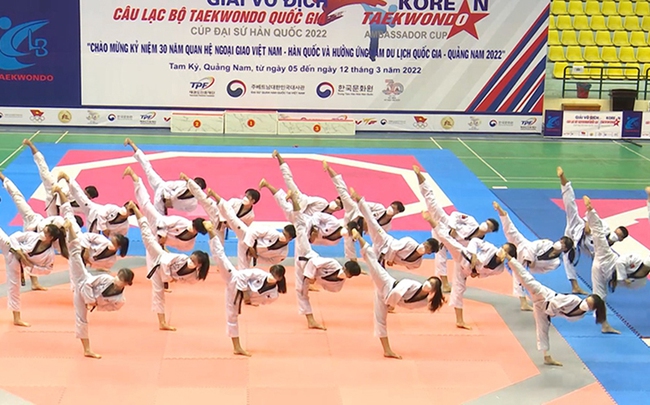 Gần 1.000 vận động viên tham gia Giải Vô địch các Câu lạc bộ Taekwondo quốc gia - Ảnh 1.