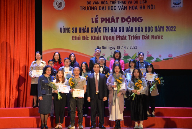 Đại học Văn hóa Hà Nội phát động Vòng sơ khảo Cuộc thi Đại sứ Văn hóa đọc năm 2022 - Ảnh 5.