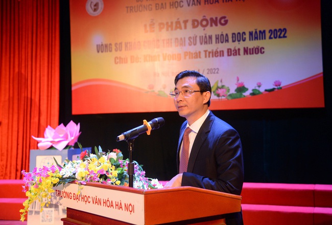 Đại học Văn hóa Hà Nội phát động Vòng sơ khảo Cuộc thi Đại sứ Văn hóa đọc năm 2022 - Ảnh 2.