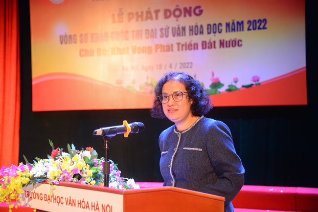 Đại học Văn hóa Hà Nội phát động Vòng sơ khảo Cuộc thi Đại sứ Văn hóa đọc năm 2022 - Ảnh 4.
