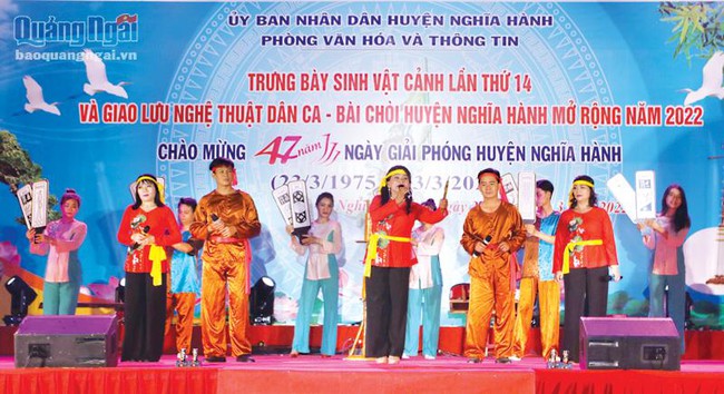 Quảng Ngãi: Bảo tồn và phát huy nghệ thuật bài chòi - Ảnh 1.