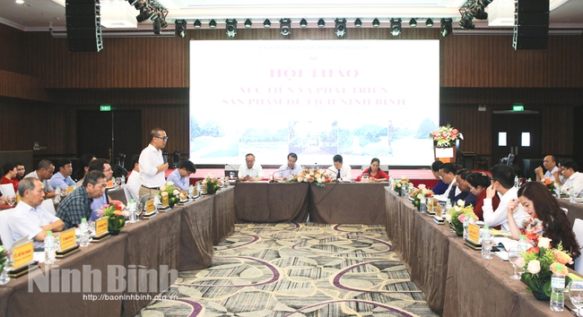 Hội thảo xúc tiến và phát triển sản phẩm du lịch Ninh Bình - Ảnh 1.