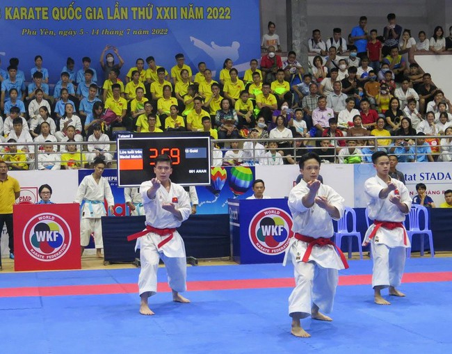 Gần 850 vận động viên tham gia Giải vô địch các Câu lạc bộ karate quốc gia - Ảnh 1.