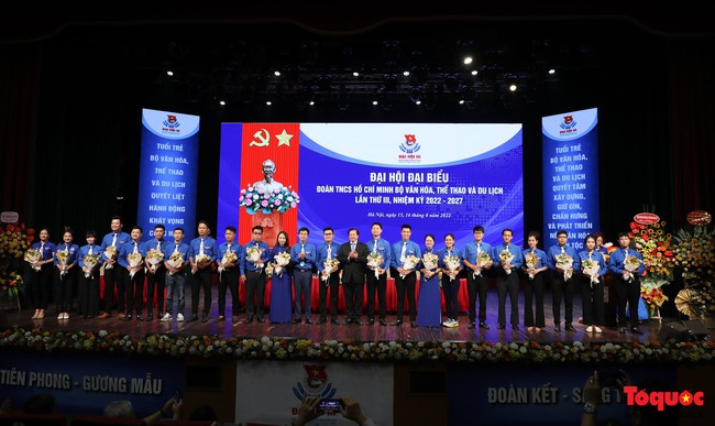 Đoàn thanh niên Bộ VHTTDL tổ chức thành công Đại hội lần thứ III, nhiệm kỳ 2022-2027 - Ảnh 3.