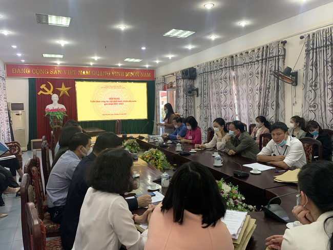 Sở Văn hóa, Thể thao và Du lịch Thái Nguyên triển khai công tác cải cách hành chính năm 2022 - Ảnh 1.