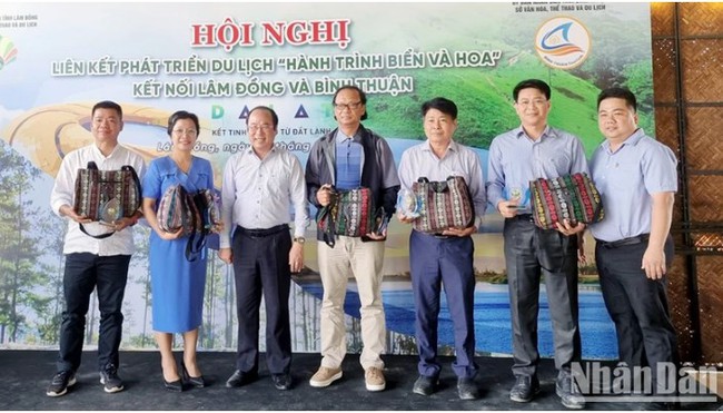 Liên kết phát triển du lịch “biển và hoa” kết nối Lâm Đồng-Bình Thuận - Ảnh 1.