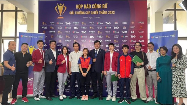 Khởi động bình chọn Cúp Chiến thắng 2023, tôn vinh các tập thể, cá nhân xuất sắc của thể thao Việt Nam - Ảnh 1.