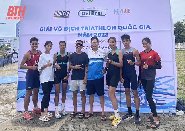Triathlon - môn thể thao Olympic triển vọng của Thanh Hóa - Ảnh 1.