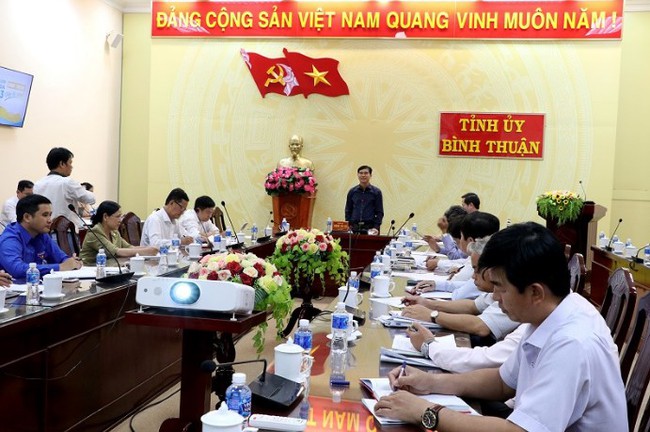 Bình Thuận: Chuẩn bị chu đáo cho Lễ khai mạc Năm Du lịch Quốc gia 2023 &quot;Bình Thuận - Hội tụ xanh&quot; - Ảnh 1.