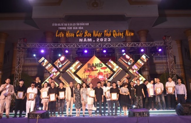 Liên hoan ban nhạc tỉnh Quảng Nam năm 2023 - Ảnh 1.