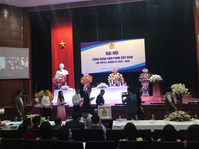 Công đoàn Bộ VHTTDL tổ chức Đại hội điểm Công đoàn cơ sở Viện Phim Việt Nam - Ảnh 2.