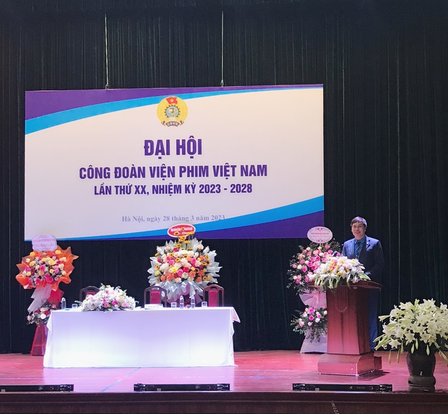 Công đoàn Bộ VHTTDL tổ chức Đại hội điểm Công đoàn cơ sở Viện Phim Việt Nam - Ảnh 3.