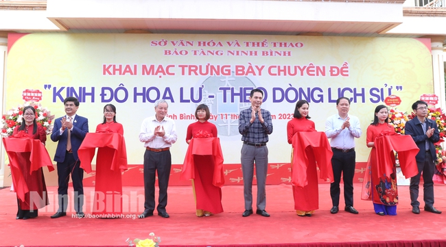 Ninh Bình: Khai mạc trưng bày chuyên đề &quot;Kinh đô Hoa Lư - Theo dòng lịch sử&quot; - Ảnh 1.