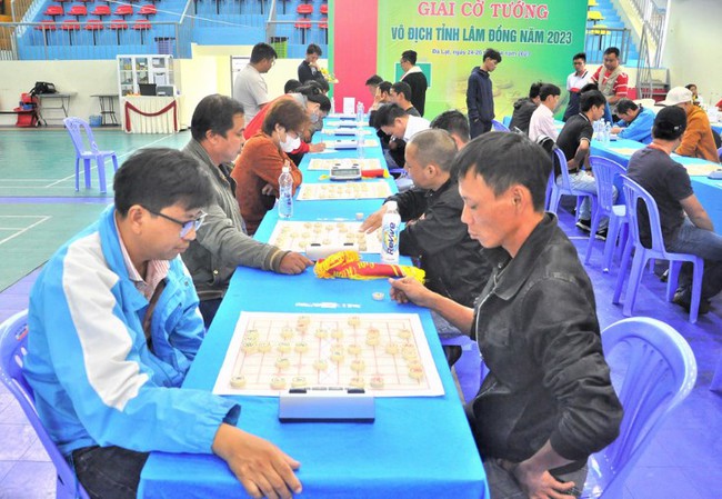 Lâm Đồng: Trên 50 kỳ thủ tranh tài tại Giải cờ tướng vô địch toàn tỉnh năm 2023 - Ảnh 1.