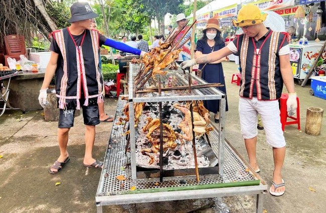 Quảng bá du lịch Gia Lai tại Tuần lễ Văn hóa ẩm thực năm 2023 - Ảnh 1.