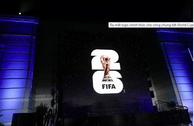 Ra mắt logo chính thức cho vòng chung kết World Cup 2026 - Ảnh 1.