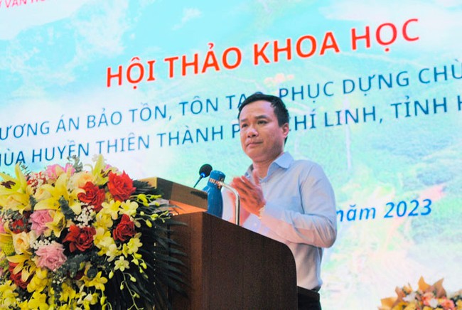 Hải Dương: Tôn tạo và phục dựng chùa Ngũ Đài, chùa Huyền Thiên - Ảnh 1.