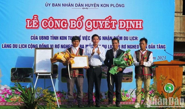 Kon Tum: Ra mắt làng du lịch cộng đồng thứ hai tại huyện Kon Plông - Ảnh 1.