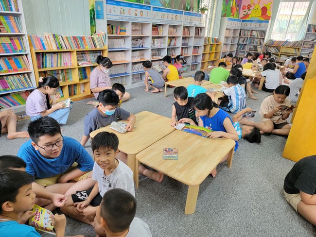 Thư viện tỉnh Bắc Giang tăng cường đổi mới công tác phục vụ thiếu nhi - Ảnh 1.