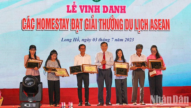 Vĩnh Long vinh danh các Homestay đạt giải thưởng ASEAN - Ảnh 1.