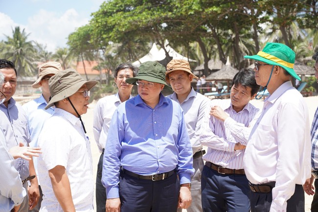 Thứ trưởng Tạ Quang Đông làm việc tại Ninh Thuận và Bình Thuận về công tác phòng, chống thiên tai - Ảnh 2.