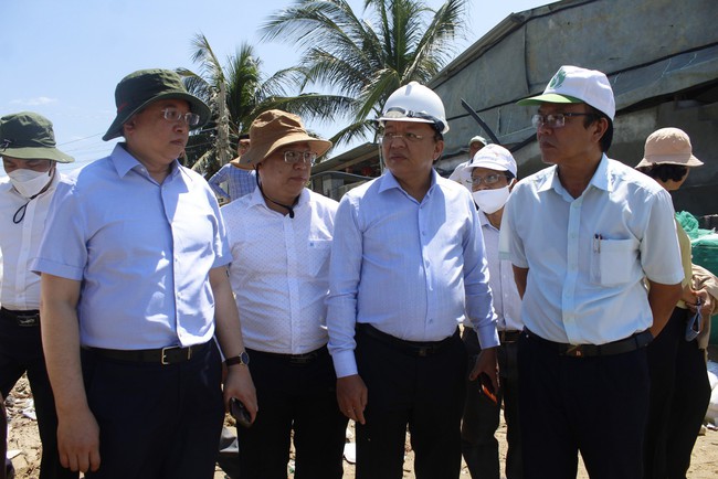 Thứ trưởng Tạ Quang Đông làm việc tại Ninh Thuận và Bình Thuận về công tác phòng, chống thiên tai - Ảnh 3.