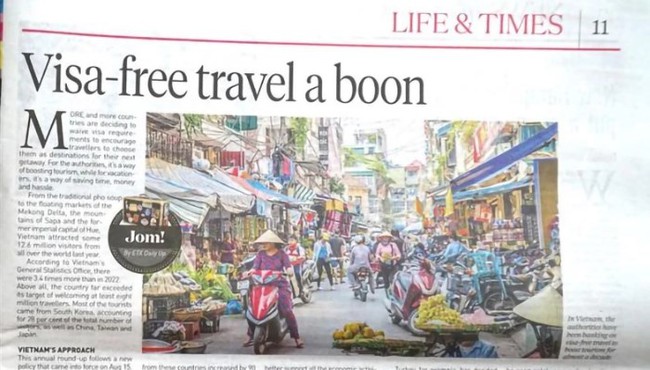 Truyền thông Malaysia nêu bật sức hút từ chính sách miễn thị thực du lịch của Việt Nam - Ảnh 1.