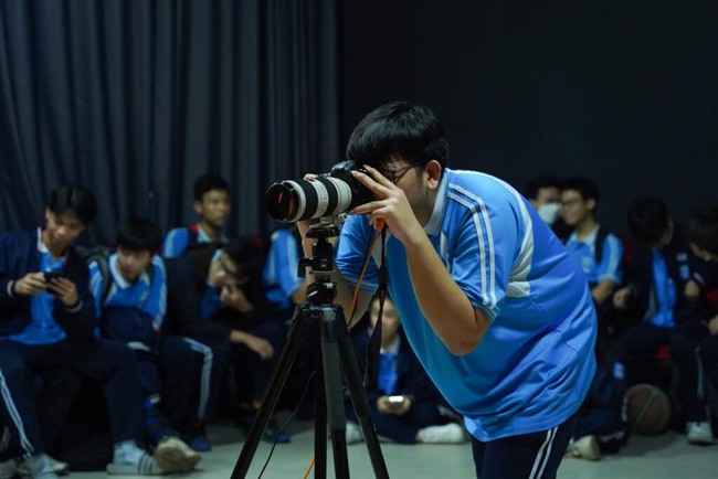 Trường Đại học Sân khấu - Điện ảnh Hà Nội tổ chức hoạt động trải nghiệm hướng nghiệp cho học sinh Trường Phổ thông dân lập Hermann Gmeiner - Ảnh 2.