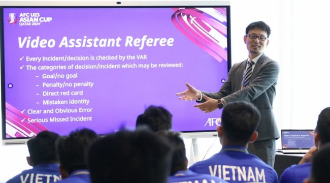 VAR được áp dụng tại Vòng chung kết U23 châu Á 2024 - Ảnh 1.