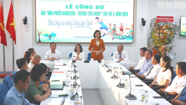 Giải Bình Phước marathon - Trường Tươi Group góp phần khơi dậy phong trào luyện tập thể thao - Ảnh 1.