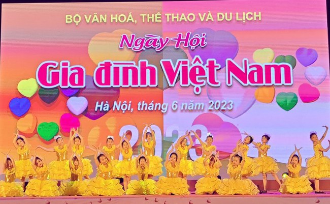Tổ chức Ngày hội Gia đình Việt Nam năm 2024 - Ảnh 1.