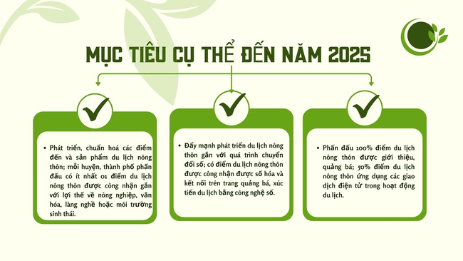 Mục tiêu phát triển du lịch nông thôn trong xây dựng nông thôn mới giai đoạn 2021-2025 trên địa bàn tỉnh Ninh Bình - Ảnh 3.