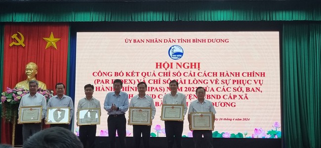 Bình Dương: Công bố Chỉ cố Cải cách hành chính năm 2023 - Ảnh 1.