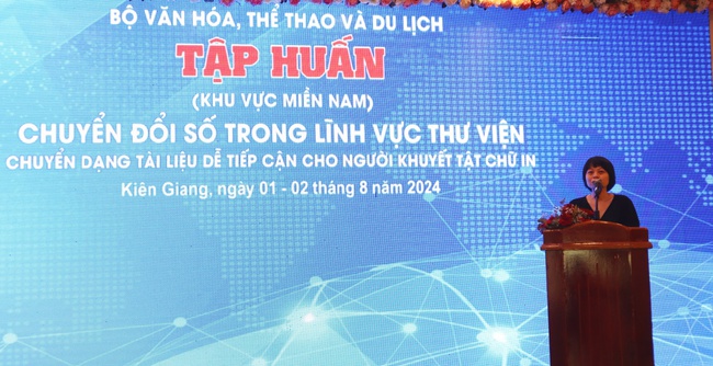 Bế mạc Tập huấn chuyển đổi số trong lĩnh vực thư viện khu vực miền Nam - Ảnh 10.